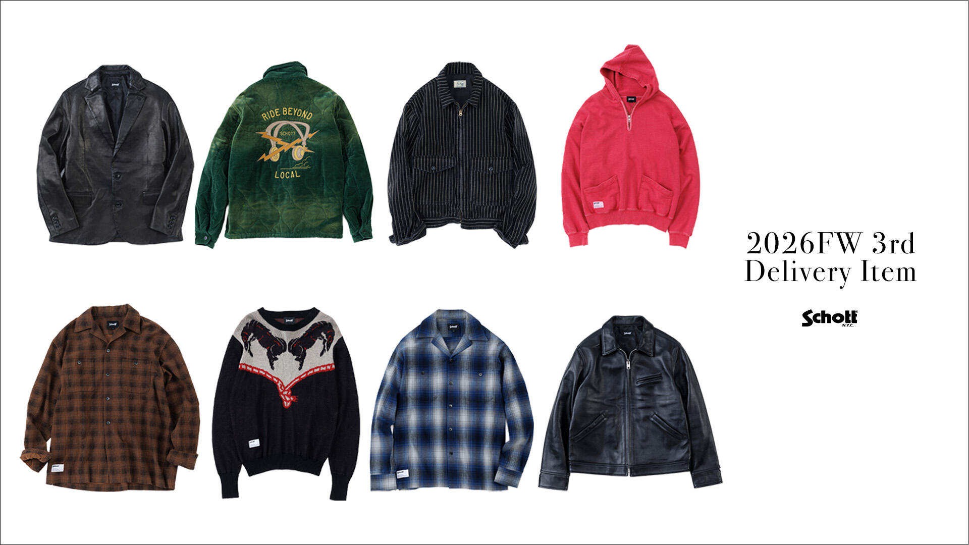 Schott NYC OFFICIAL サイト| Schott NYC(ショット)